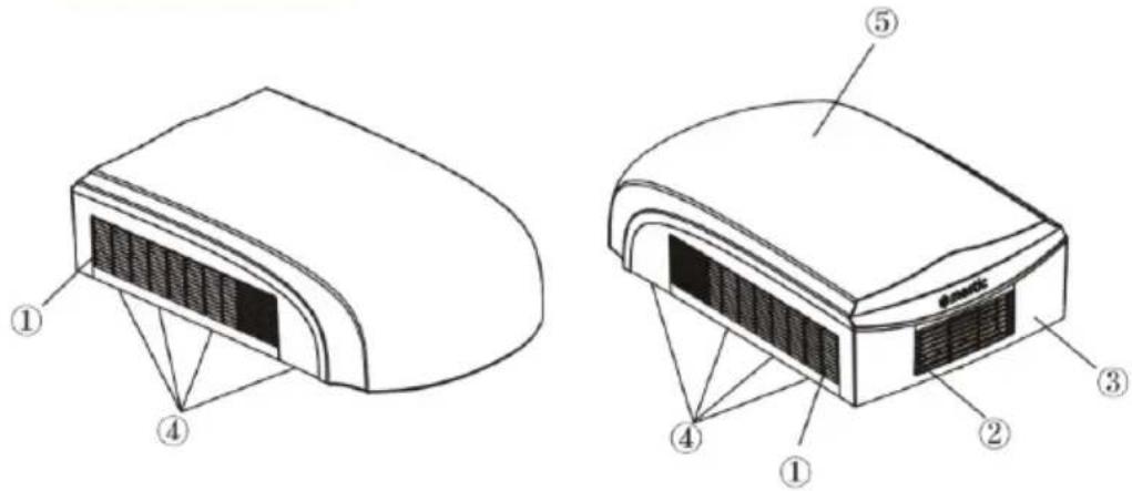 Mestic RTA-2500L - PARTS NAME - 2