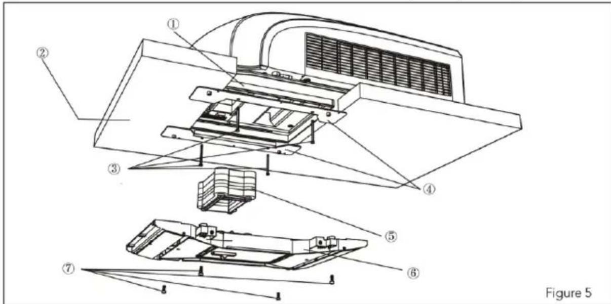 Mestic RTA-2500L - INSTALLATIONSMETHODE DER MONTAGEPLATTE - 9