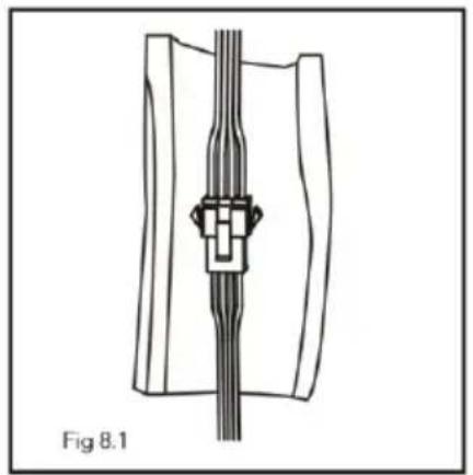 Mestic RTA-2500L - VERLEGUNG DER 220-240V AC-VERKABELUNG - 4