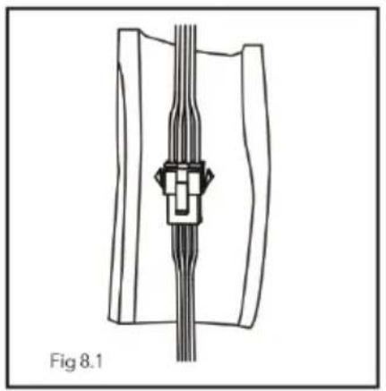 Mestic RTA-2500L - ROUTING 220-240V AC WIRING - 5