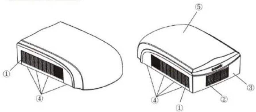Mestic RTA-2500L - PARTS NAME - 2