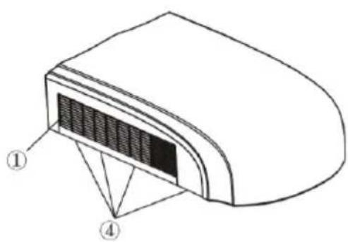 Mestic RTA-2500L - PARTS NAME - 2