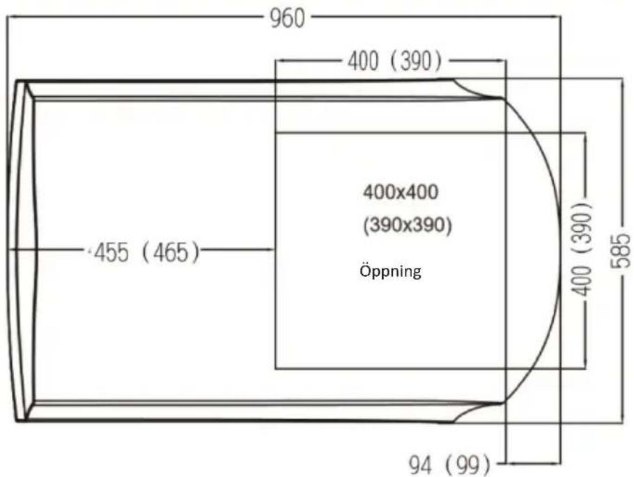 Mestic RTA-2500L - INSTALLATIONSMETOD FÖR MONTERINGSPLATTAN - 5