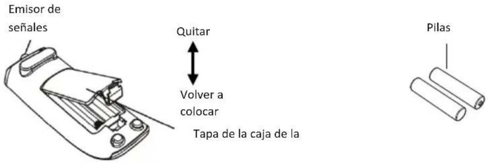 Mestic RTA-2500L - Sustitución de las pilas del mando a distancia - 1