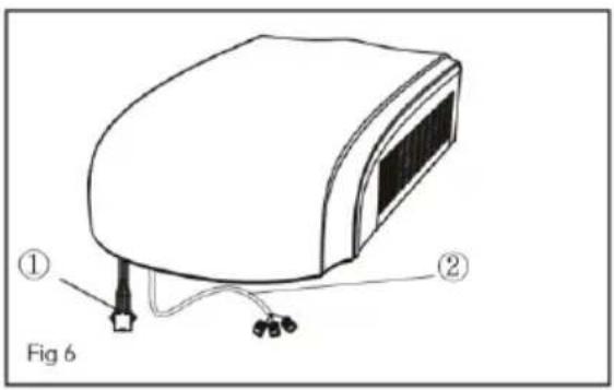 Mestic RTA-2500L - ROUTING 220-240V AC WIRING - 1