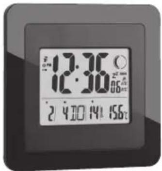GlobalTronics WC-RC-04 - Horloge numérique radioguidée - 5