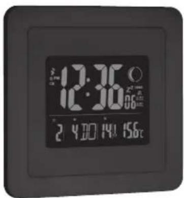 Krontaler GT-RWC-01-BK - Horloge numérique radioguidée - 1