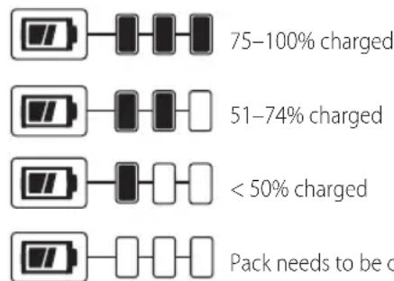 DEWALT DCE300 - Fuel Gauge Battery Packs (Fig. B) - 1