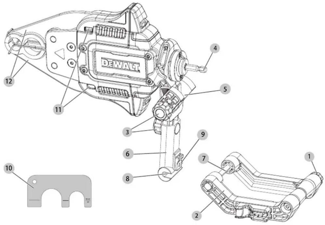 DEWALT DWAPXCIR - Herramienta de Engarce PEX Impact Connect© - 1