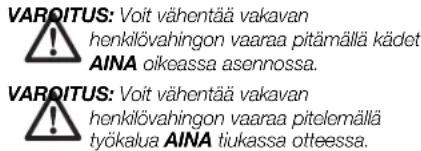 DEWALT DWEN101 - Käsien oikea asento (kuva 3) - 1