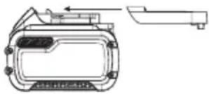 DEWALT DCMPW1600 - Transportar a bateria FLEXVOLT™ - 1