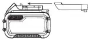 DEWALT DCMPW1600 - Μεταφορα της Μπαταριας FLEXVOLT™ - 1