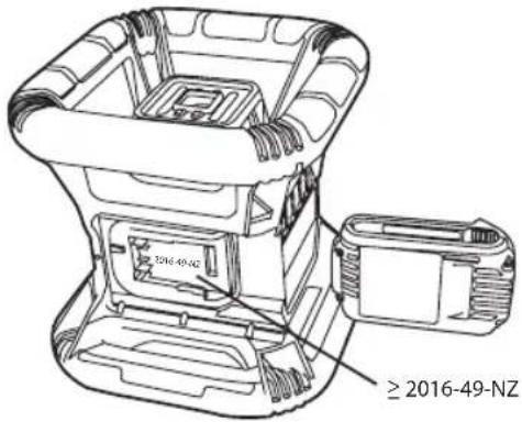 DEWALT DCE079G - Χρήση του τηλεχειριστηρίου DCE079R/G - 1