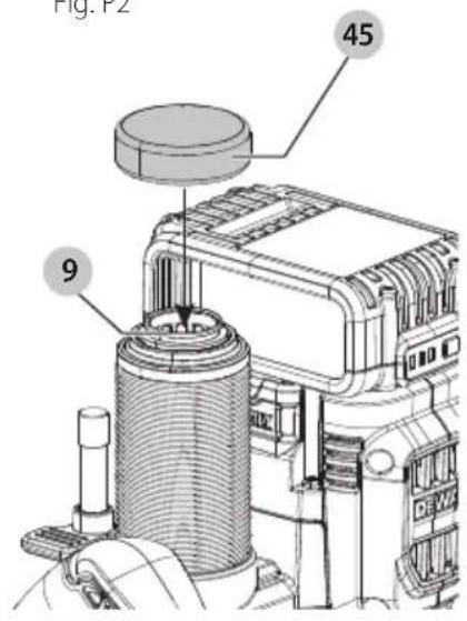 DEWALT DCW620 - Composants - 15