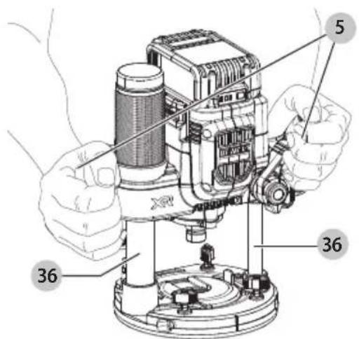 DEWALT DCW620 - Composants - 12