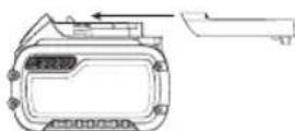 DEWALT DCG4610 - Transportar a bateria FLEXVOLT™ - 1