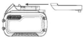 DEWALT DCG4610 - Μεταφορα της Μπαταριας FLEXVOLT™ - 1