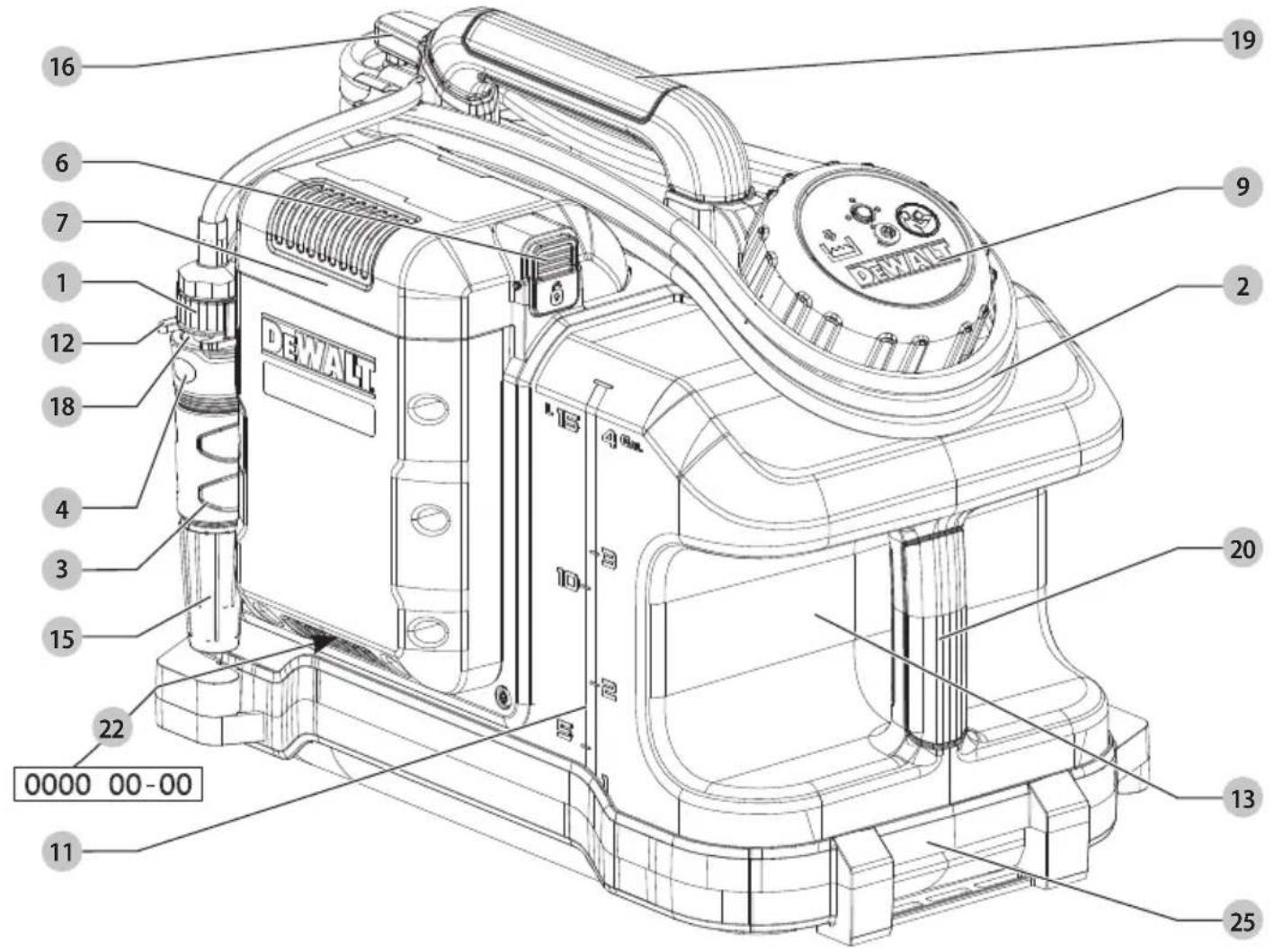 DEWALT DCE6820 - 1