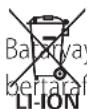 DEWALT DCE6820 - Şarj Cihazı ve Batarya Üzerindeki Etiketler - 9