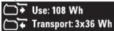 DEWALT DCS691 - Transport af FLEXVOLT™ batteri - 2
