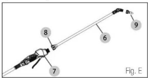 DEWALT DXSP190612 - Assemble Wand, Shut-Off &amp; Nozzle - 1