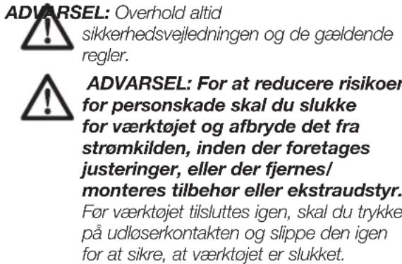 DEWALT DWE4156 - Brugsvejledning - 1