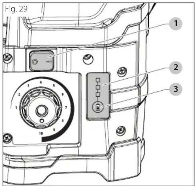 DEWALT DXSP190681 - Indicador de carga de la batería - 1