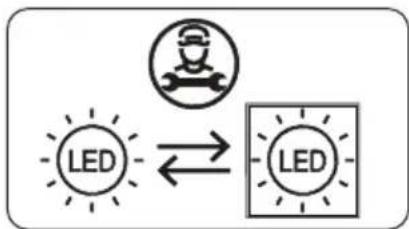 BAUKNECHT KSI 9GF3E - LED apgaismojuma nomaina - 1