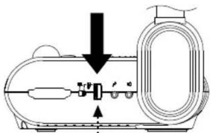 AVer AVerVision F30 - Insertion d'une carte SD - 5