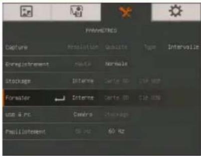 AVer AVerVision F30 - Écran du menu Fonction - 1