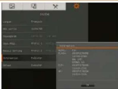 AVer AVerVision F30 - Rétablir les parameters - 1