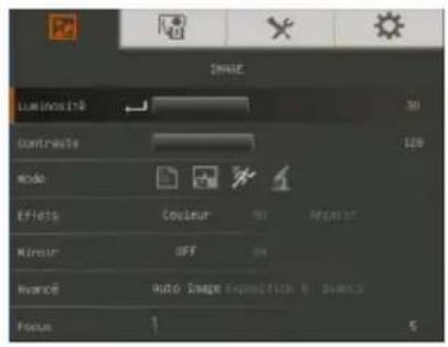 AVer AVerVision F30 - Parcourir le menu et les sous-menus - 1