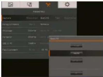 AVer AVerVision F30 - Écran du menu Fonction - 1