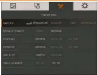 AVer AVerVision F30 - Écran du menu Fonction - 1