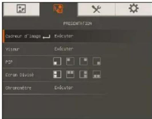 AVer AVerVision F50HD - MENU OSD - 3