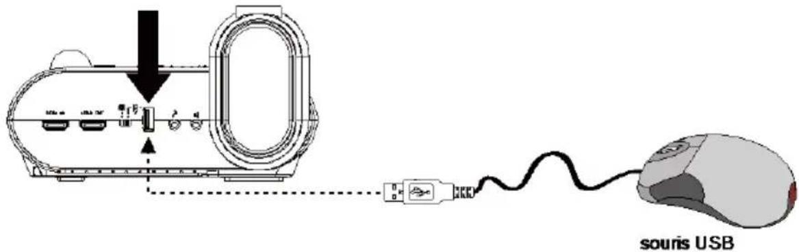 AVer AVerVision F50HD - Connection d'une souris USB - 2