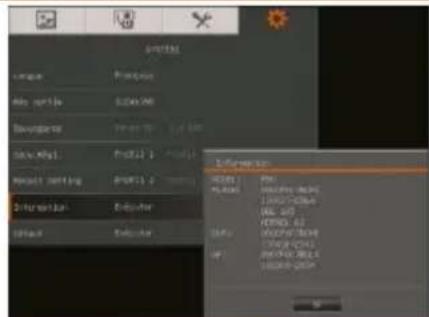 AVer AVerVision F50HD - Rétablir les parameters - 1
