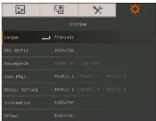 AVer AVerVision PL50 - MENU OSD - 5