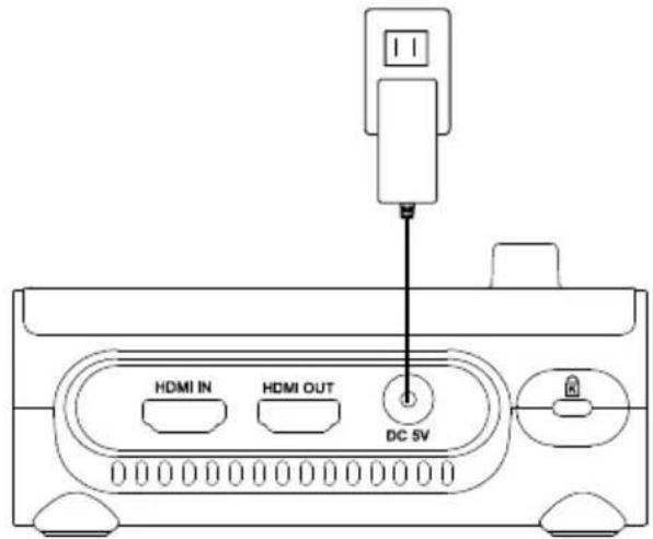 AVer AVerVision M90UHD - Power Connection - 1