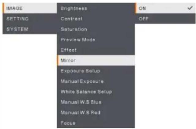 AVer AVerVision M90UHD - Navigate the Menu and Submenu - 4