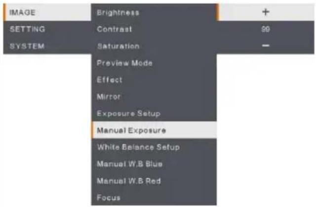 AVer AVerVision M90UHD - Navigate the Menu and Submenu - 6