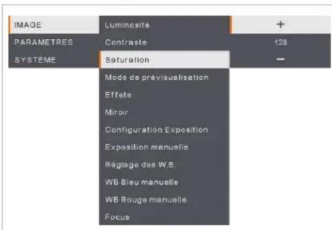 AVer AVerVision M90UHD - Navigation dans le menu et les sous-menus - 1