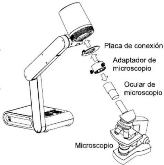 AVer AVerVision M90UHD - Conexió n de un microscopio - 4