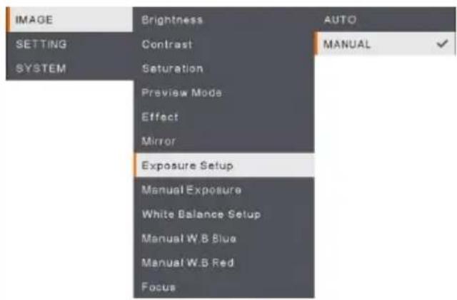 AVer AVerVision M90UHD - Navigate the Menu and Submenu - 5