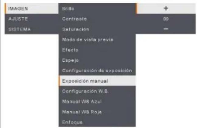 AVer AVerVision M90UHD - Configuración de exposición - 1