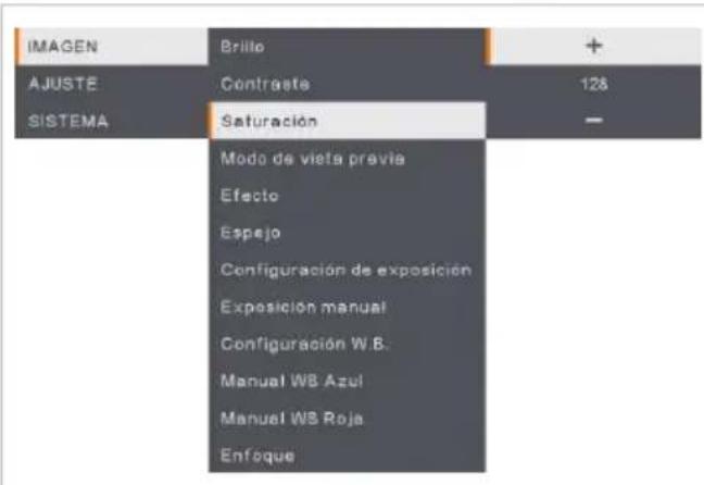 AVer AVerVision M90UHD - Desplazamiento por el menú y submenú - 1