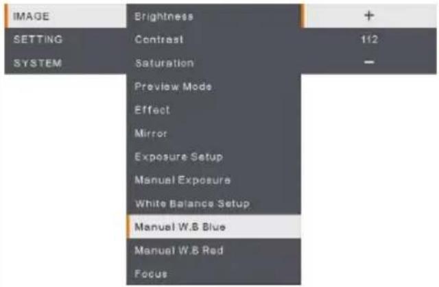 AVer AVerVision M90UHD - Navigate the Menu and Submenu - 8