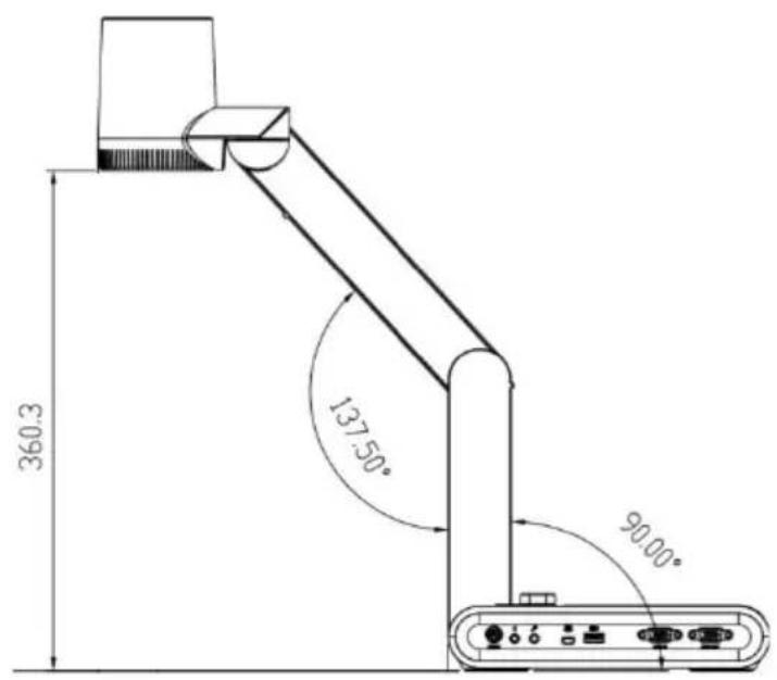 AVer AVerVision M90UHD - 尺寸 - 1