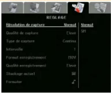 AVer AVerVision 355AF - Écran du menu Fonction - 1