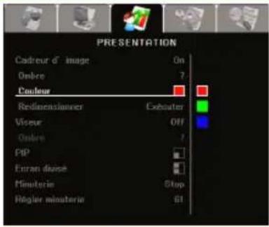 AVer AVerVision 355AF - Écran du menu Fonction - 1